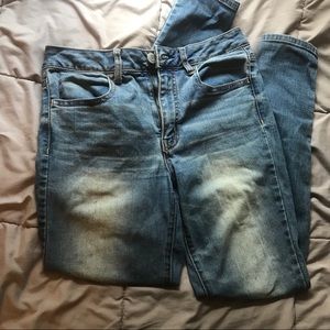 2/$16 American Eagle Light Wash Jeggings